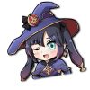 Mona Genshin Impact Peeker