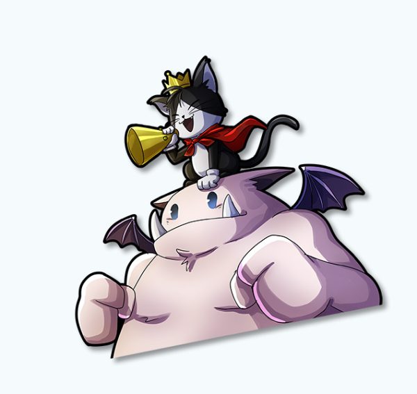 Cait Sith + Mog Final Fantasy 7 Peeker