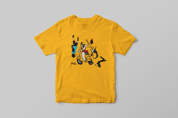 FLCL 25th Anniversary Shirt Style 1