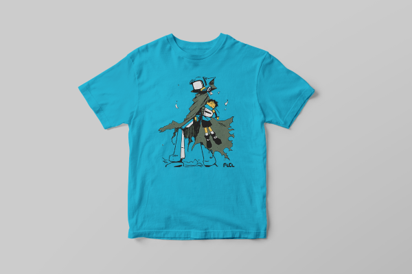 FLCL 25th Anniversary Shirt Style 2