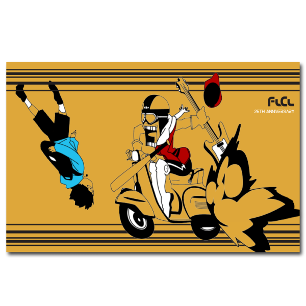 FLCL 25th Anniversary Print Style 1 - Image 2