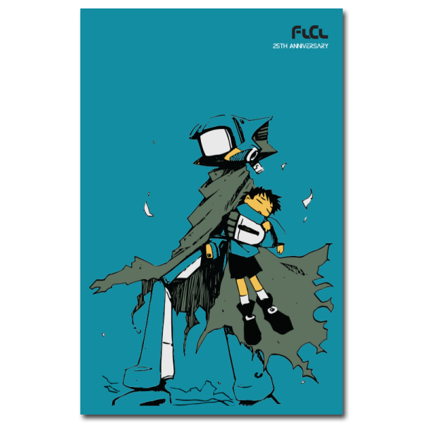 FLCL 25th Anniversary Print Style 2 - Image 2